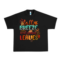 Black fall breeze and autumn leaves Urban Heavy Tee - CowGirlArtShop