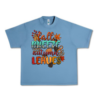 Fall Breeze And Autumn Leaves Urban Heavy Tee | Teevron