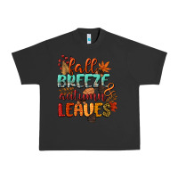 Pigment Black fall breeze and autumn leaves Urban Heavy Tee - CowGirlArtShop