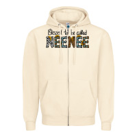 Sandshell blessed to be called neenee Zipper Hoodie - CowhideDigitalArt