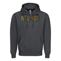 Smoke blessed to be called neenee Zipper Hoodie - CowhideDigitalArt