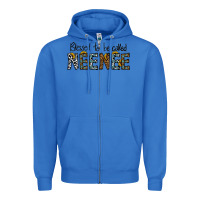 True Royal blessed to be called neenee Zipper Hoodie - CowhideDigitalArt