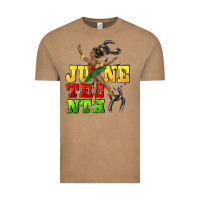 Vintage Coffee juneteenth Vintage Tee - CowGirlArtShop