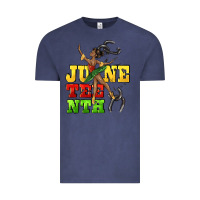 Vintage Denim juneteenth Vintage Tee - CowGirlArtShop