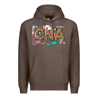 Coffee Western Certified Nursing Assistant Premium Hoodie - LillyAllenDesigns