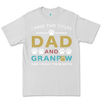 Dove Grey i have two titles dad and grandpa Premium Tee - Bettercallsaul