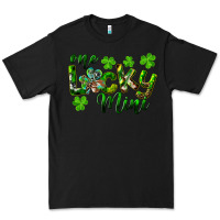 Black St. Patrick's Day One Lucky Mini Premium Tee - RanaPortraitStore