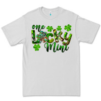 Dove Grey St. Patrick's Day One Lucky Mini Premium Tee - RanaPortraitStore
