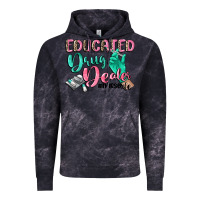 Cloud Black Educated drug dealer Nurse life Vintage Hoodie - CowGirlArtShop