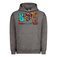 Pigment Tornado peace love dia de los muertos Urban Hoodie - AdoDesignShop