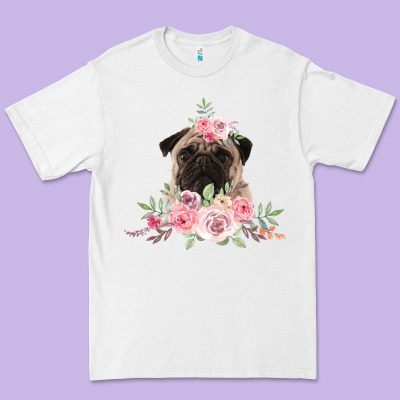 Pug Premium Tee Designed By Bettercallsaul