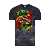 Cloud Black im celebrating juneteenth  (1) Vintage Tee - CowGirlArtShop