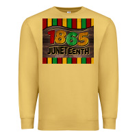 Antique Gold 1865 juneteenth tumbler Premium Sweatshirt - BarkalooDesign