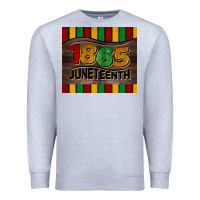 Heather Grey 1865 juneteenth tumbler Premium Sweatshirt - BarkalooDesign