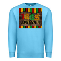 Ocean Blue 1865 juneteenth tumbler Premium Sweatshirt - BarkalooDesign