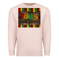 Pale Pink 1865 juneteenth tumbler Premium Sweatshirt - BarkalooDesign