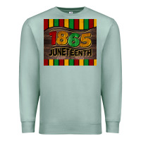 Seafoam 1865 juneteenth tumbler Premium Sweatshirt - BarkalooDesign