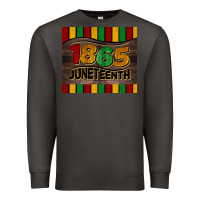 Smoke 1865 juneteenth tumbler Premium Sweatshirt - BarkalooDesign