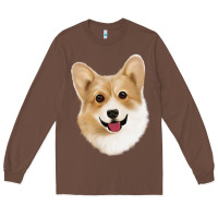 Chestnut Corgi Long Sleeve Tee - Jasminsmagicworld