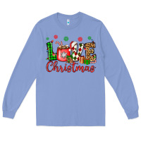 Colony Blue love christmas Long Sleeve Tee - OliviaCreatesArt