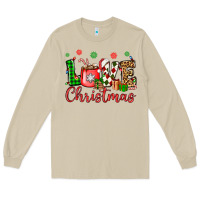 Mushroom love christmas Long Sleeve Tee - OliviaCreatesArt