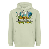 Matcha customize nail tools with sunflower preview Heavyweight Hoodie - BarkalooDesign