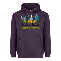 Plum customize nail tools with sunflower preview Heavyweight Hoodie - BarkalooDesign