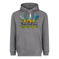 Storm customize nail tools with sunflower preview Heavyweight Hoodie - BarkalooDesign