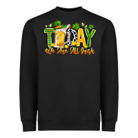 Black today we are all irish Heavyweight Sweatshirt - CowhideDigitalArt