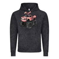 Vintage Black Easter monster truck Easter Day Vintage Hoodie - HowdyJamesFarm