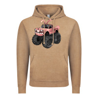 Vintage Coffee Easter monster truck Easter Day Vintage Hoodie - HowdyJamesFarm