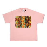 Salmon fall brushstroke Urban Heavy Tee - CowGirlArtShop