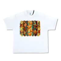White fall brushstroke Urban Heavy Tee - CowGirlArtShop