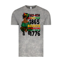 Cloud Rock juneteenth 1865 because my ancestors Vintage Tee - CowGirlArtShop