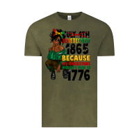 Vintage Olive juneteenth 1865 because my ancestors Vintage Tee - CowGirlArtShop