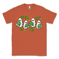 Copper clover ghostie st.patrick's day Classic Tee - Artiststas