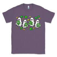 Lavender clover ghostie st.patrick's day Classic Tee - Artiststas