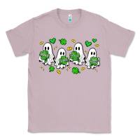 Lilac clover ghostie st.patrick's day Classic Tee - Artiststas