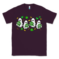 Plum clover ghostie st.patrick's day Classic Tee - Artiststas