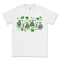 White clover ghostie st.patrick's day Classic Tee - Artiststas