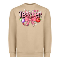 Mushroom easter teacher Heavyweight Sweatshirt - CowhideDigitalArt