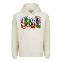 Oatmeal Heather Halloween RN Registered NurseHalloween RN Register Premium Hoodie - LillyAllenDesigns