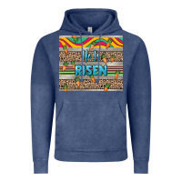 Vintage Denim He is risen tumbler Easter Day Vintage Hoodie - HowdyJamesFarm