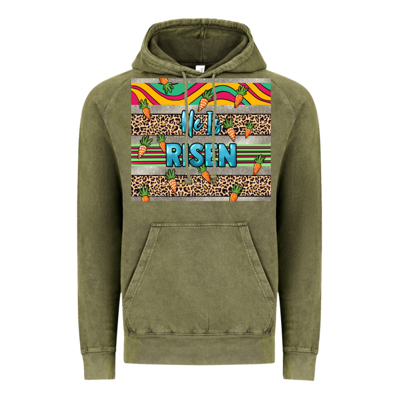 He Is Risen Tumbler Easter Day Vintage Hoodie by HowdyJamesFarm | Teevron