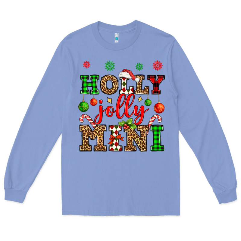 Holly Jolly Mini Long Sleeve Tee by OliviaCreatesArt | Teevron
