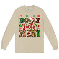 Mushroom holly jolly mini Long Sleeve Tee - OliviaCreatesArt