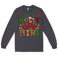 Smoke holly jolly mini Long Sleeve Tee - OliviaCreatesArt