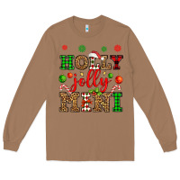 Toasted Coconut holly jolly mini Long Sleeve Tee - OliviaCreatesArt