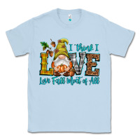 Dusty Blue I think i love Fall most of all Classic Tee - NancyCooperArtShop