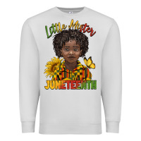 Dove Grey little mister juneteenth black boy Premium Sweatshirt - BarkalooDesign